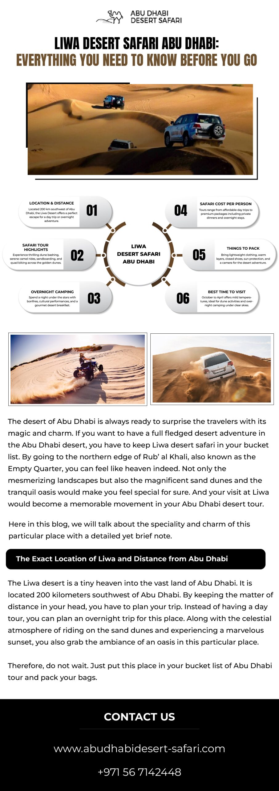 Plan the Perfect Liwa Desert Safari Abu Dhabi Experience Today