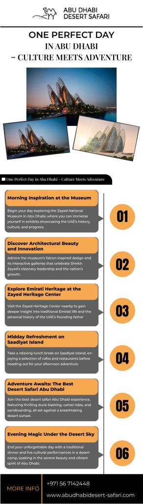 One Perfect Day in Abu Dhabi – Culture Meets Adventure