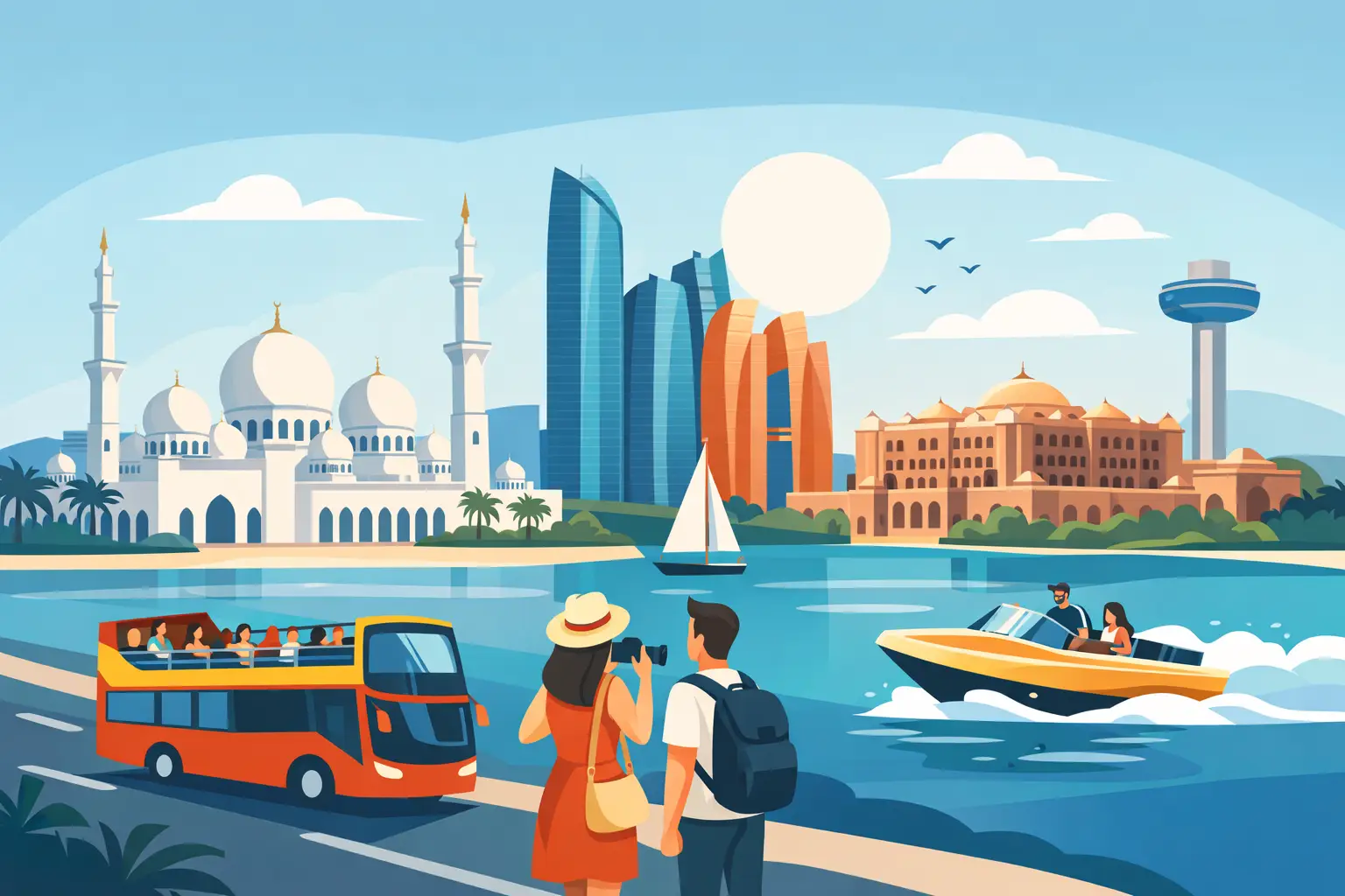 Abu Dhabi City Sightseeing Tour Highlights