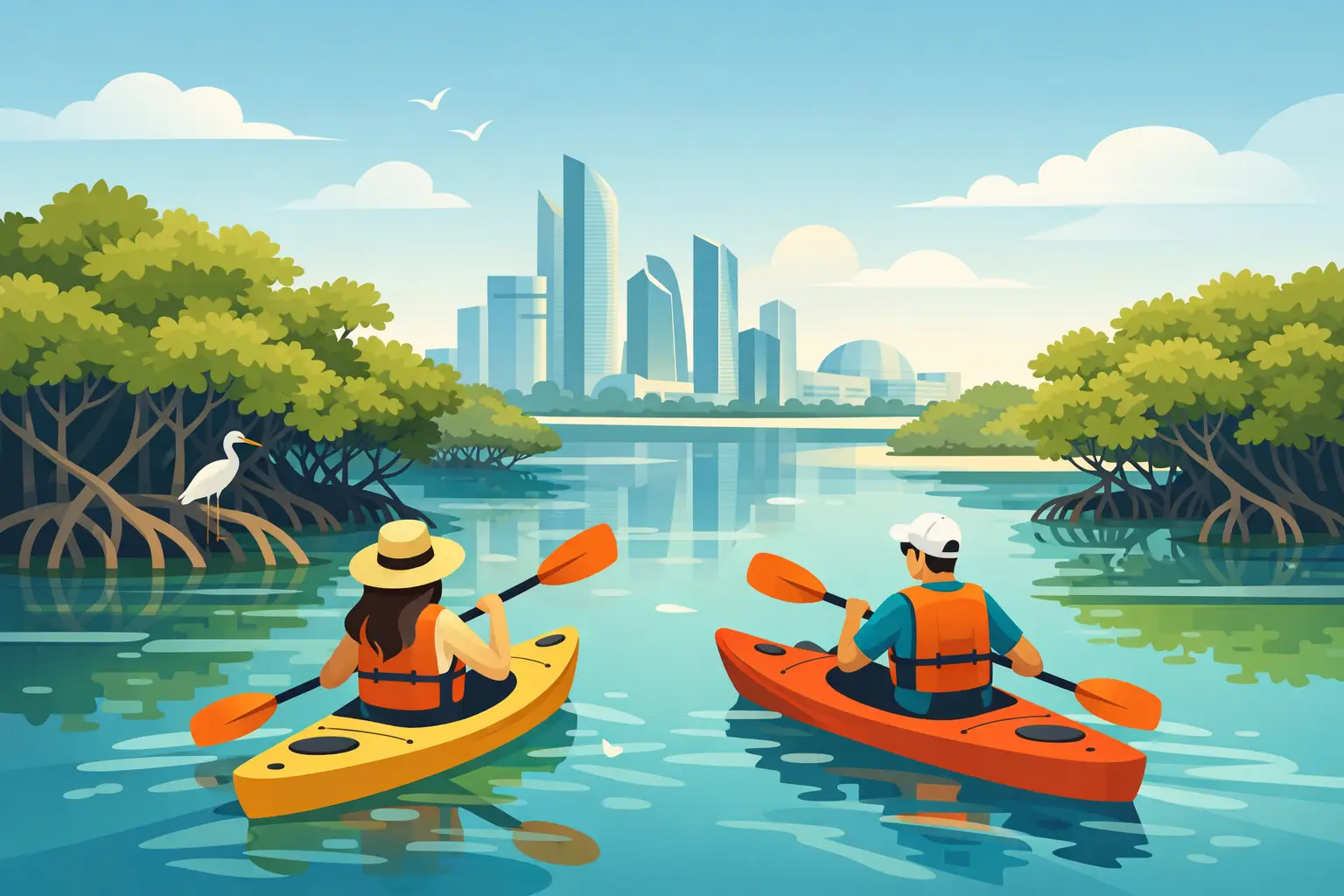 Abu Dhabi Mangrove Kayaking Tour: What to Expect