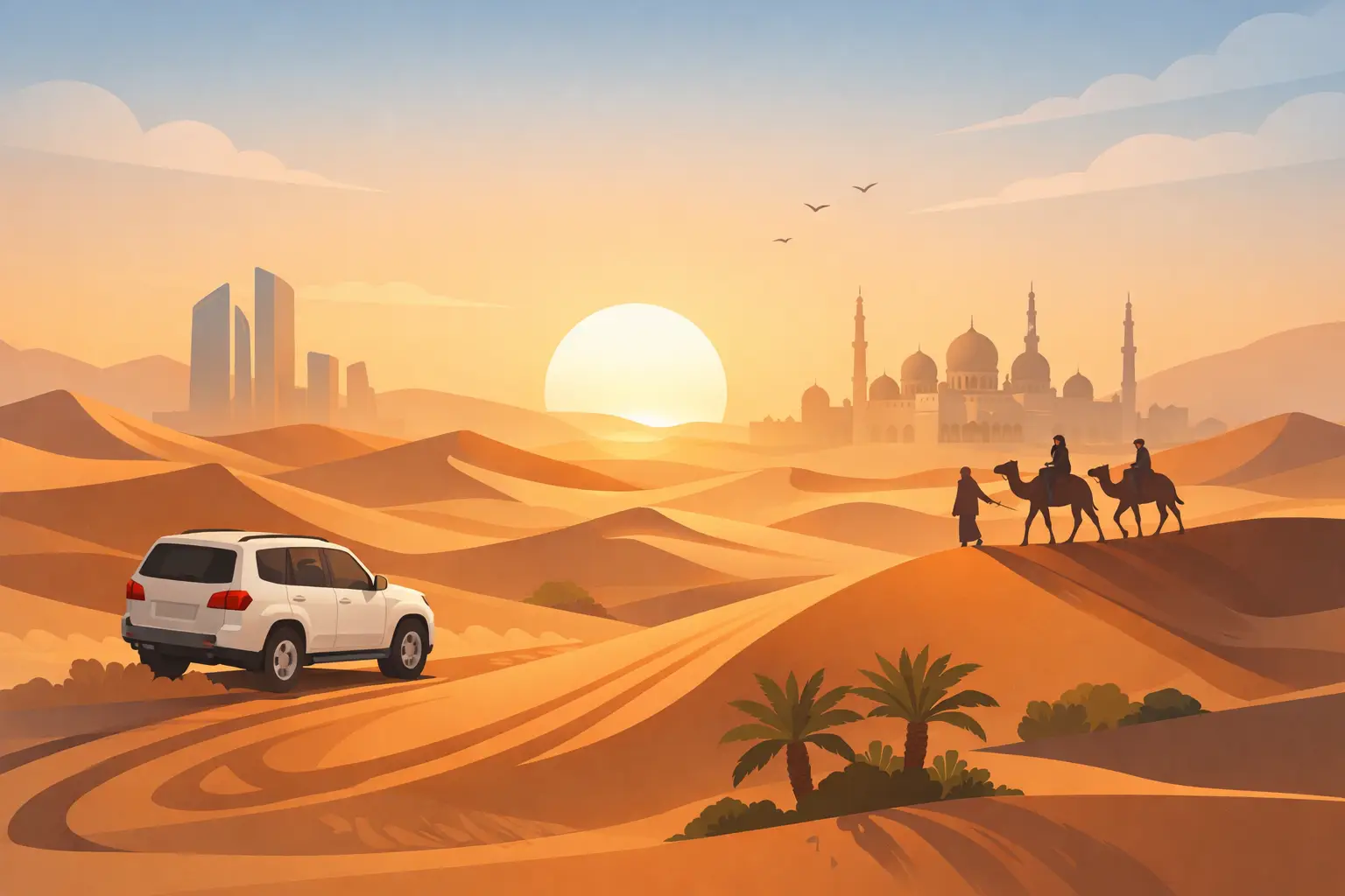 Abu Dhabi Morning Desert Safari for Early Adventure