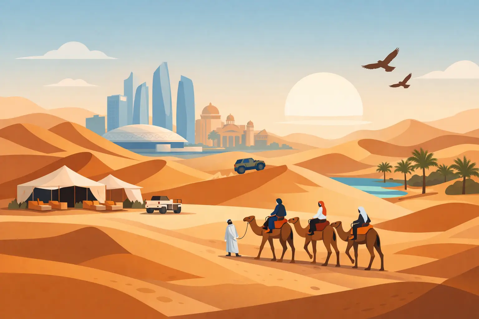 Desert Tourism in Abu Dhabi: What to Expect