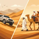 Dune Bashing Versus Camel Rides for Your Safari