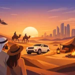 Evening Desert Safari Abu Dhabi Adventures