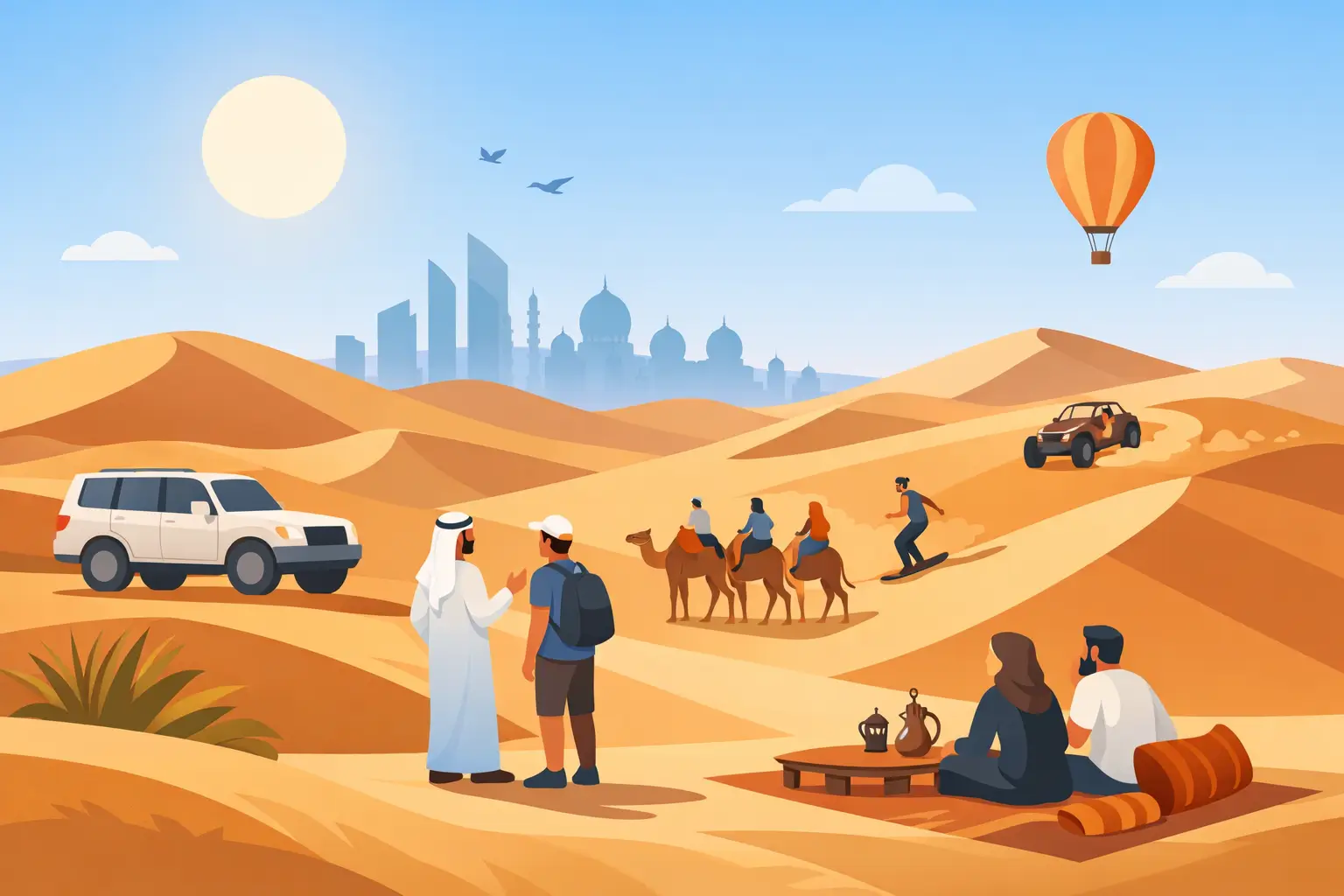 How to Choose Desert Excursions in Abu Dhabi