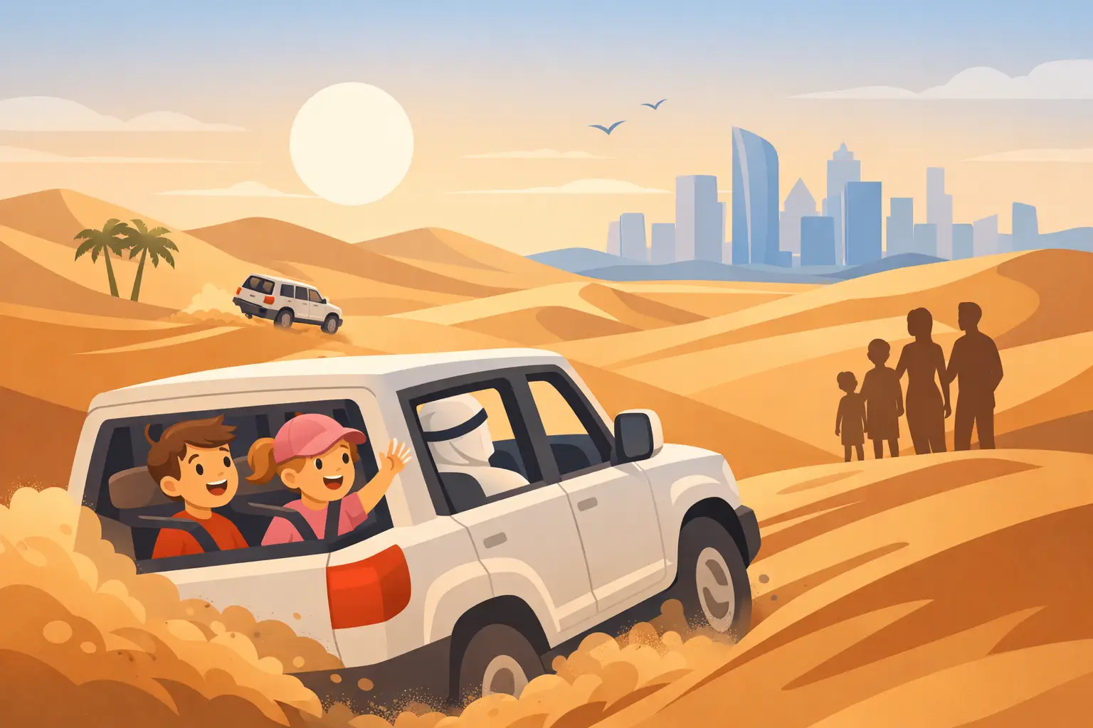 Is Dune Bashing Safe for Children in Abu Dhabi?