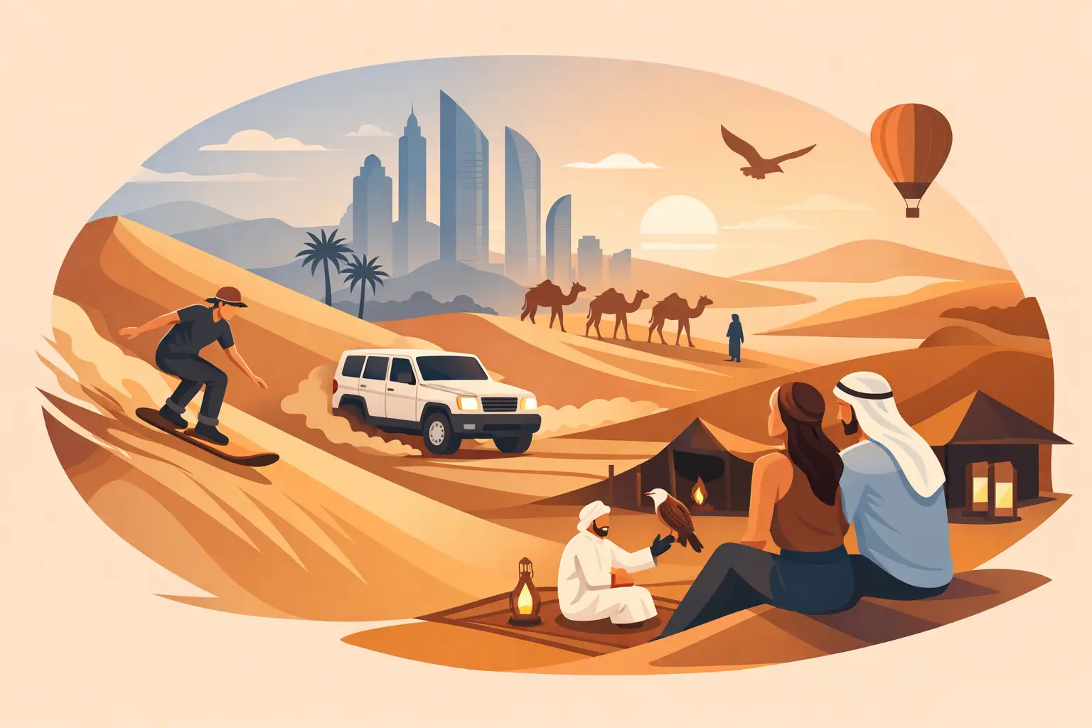Which Desert Safari in Abu Dhabi Fits You?