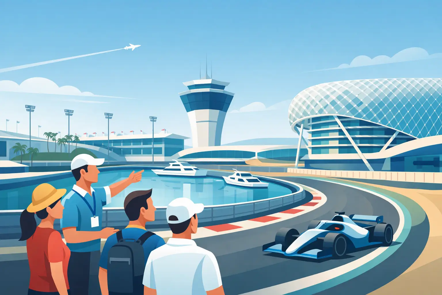 Yas Marina Circuit Tour for First-Time Visitors