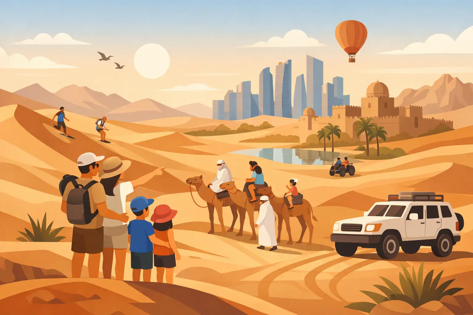 Best Family-Friendly Desert Excursions in Abu Dhabi