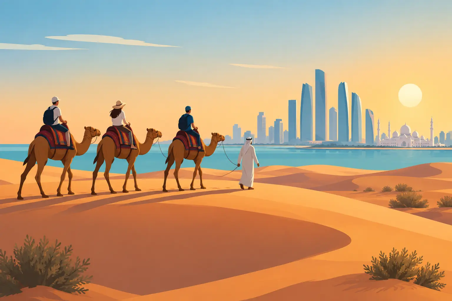 Camel Trekking in Abu Dhabi What to Expect