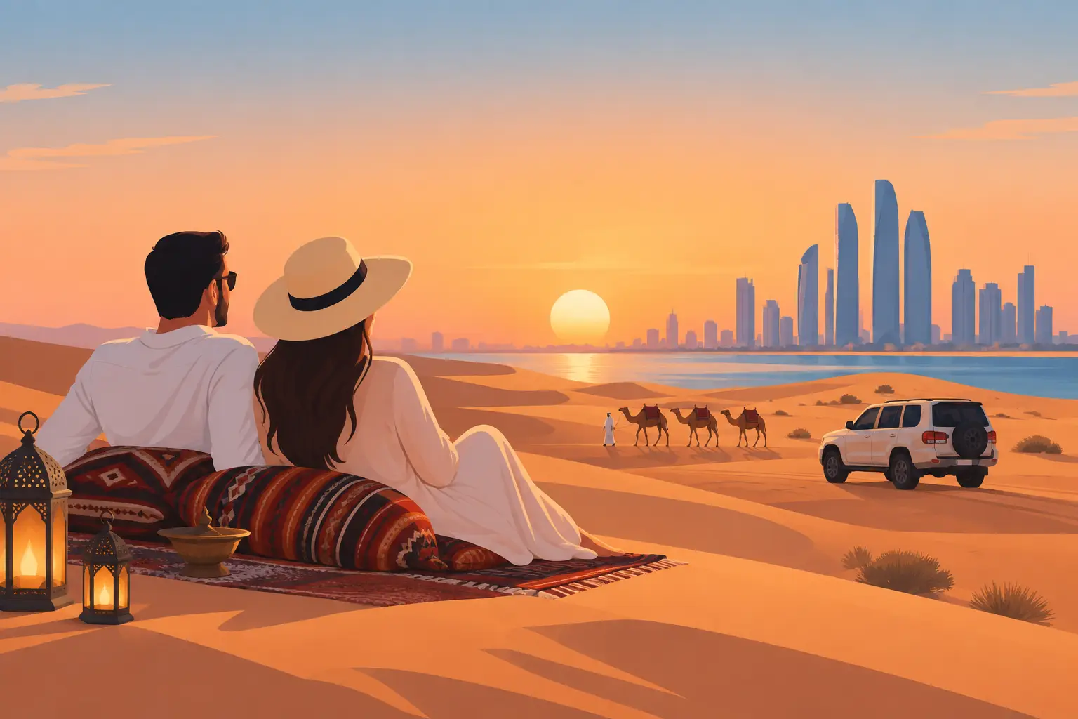 How to Plan a Romantic Safari in Abu Dhabi