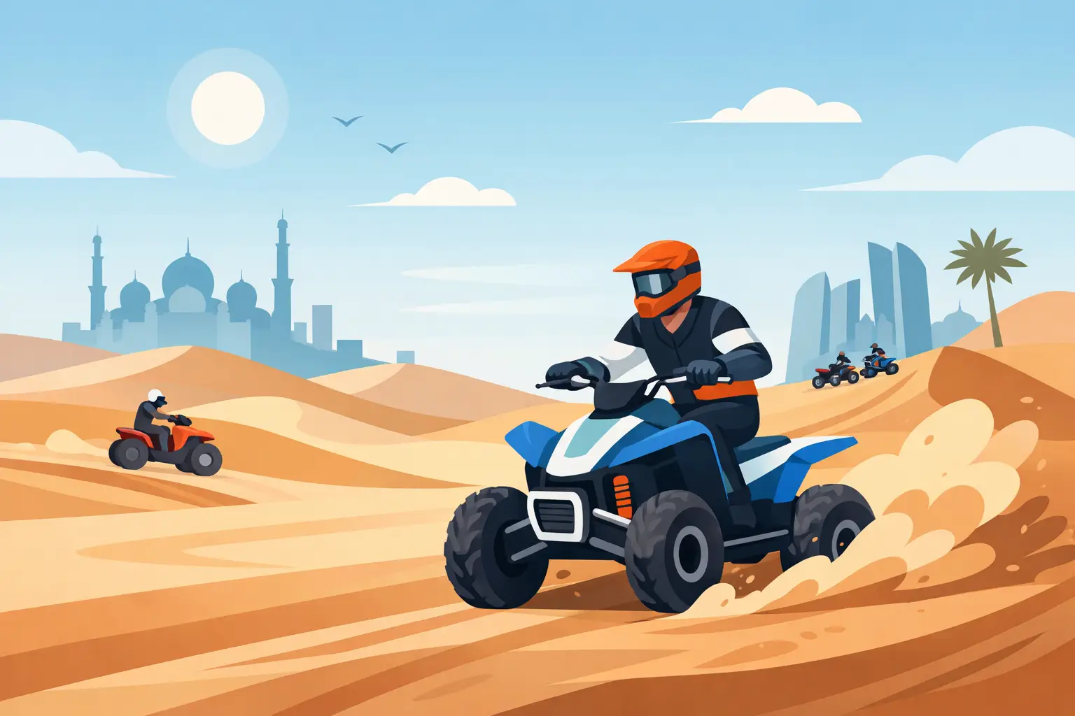 How to Ride Quad Bikes Safely in Abu Dhabi