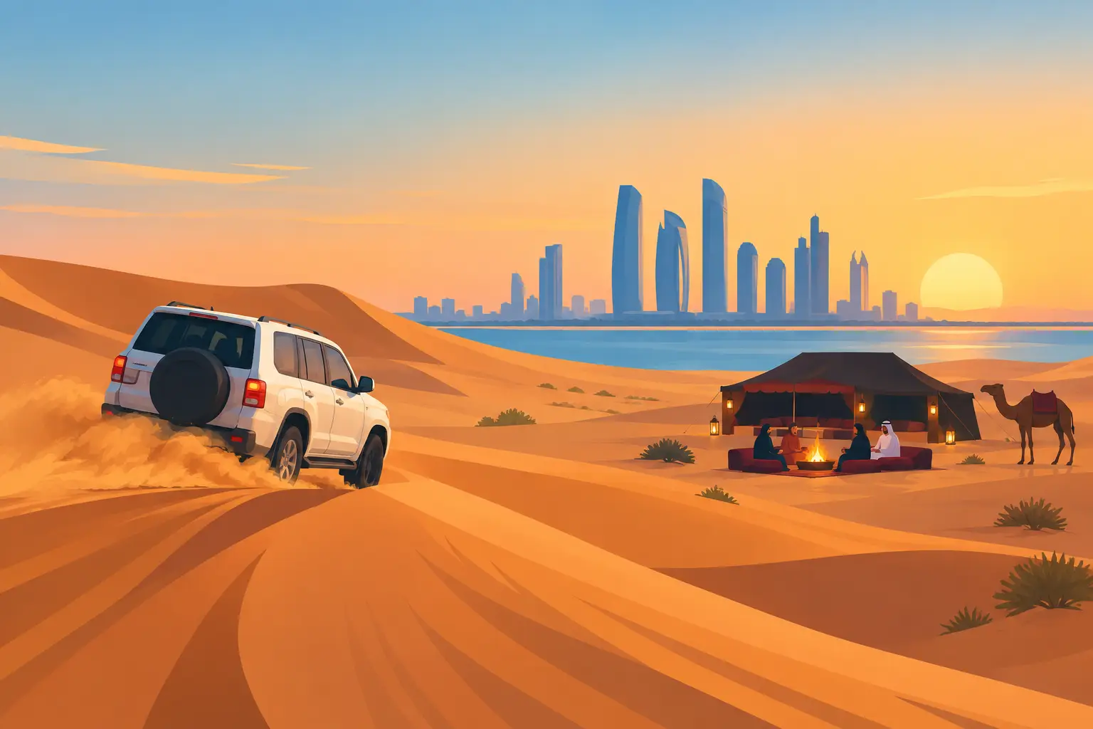 Desert Safaris in Abu Dhabi Worth Your Time