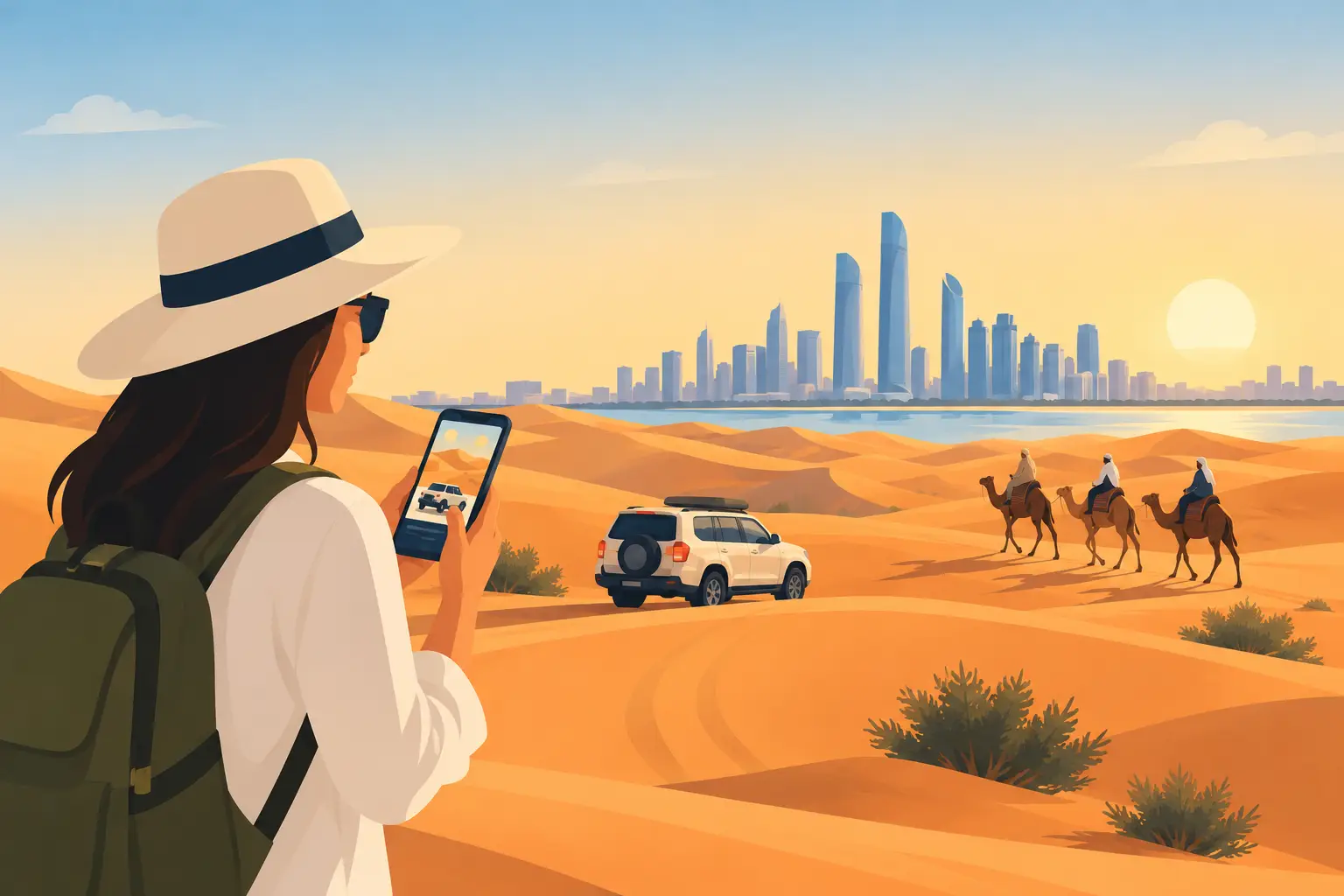 How to Book Desert Excursions in Abu Dhabi