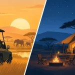 Sunrise Safari Versus Overnight Stay Compared